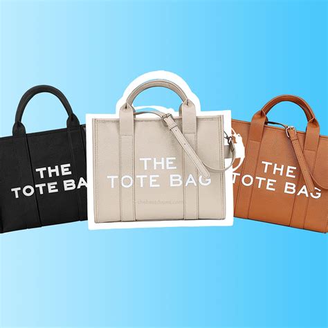 marc jacobs leather tote bag dupe